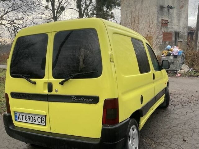 Жовтий Сітроен Берлінго, об'ємом двигуна 1.9 л та пробігом 350 тис. км за 2450 $, фото 4 на Automoto.ua