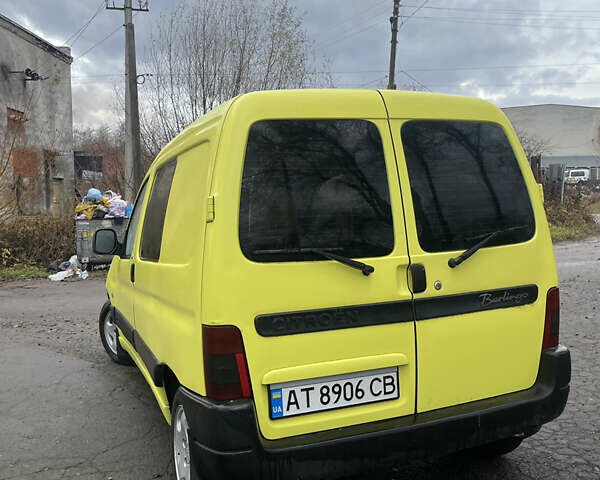 Желтый Ситроен Берлинго, объемом двигателя 1.87 л и пробегом 350 тыс. км за 2450 $, фото 3 на Automoto.ua