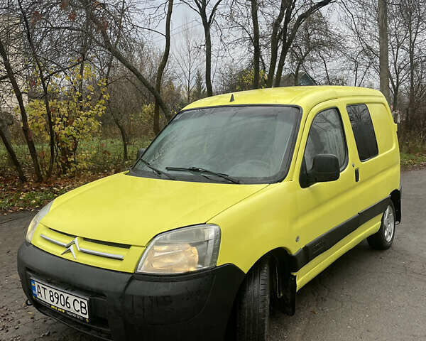 Желтый Ситроен Берлинго, объемом двигателя 1.87 л и пробегом 350 тыс. км за 2450 $, фото 2 на Automoto.ua