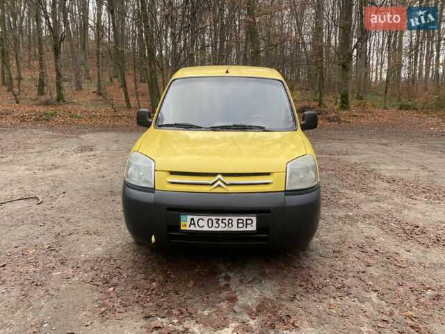 Жовтий Сітроен Берлінго, об'ємом двигуна 1.87 л та пробігом 598 тис. км за 2999 $, фото 1 на Automoto.ua