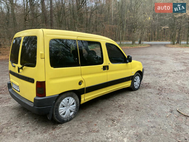 Жовтий Сітроен Берлінго, об'ємом двигуна 1.87 л та пробігом 598 тис. км за 2999 $, фото 4 на Automoto.ua