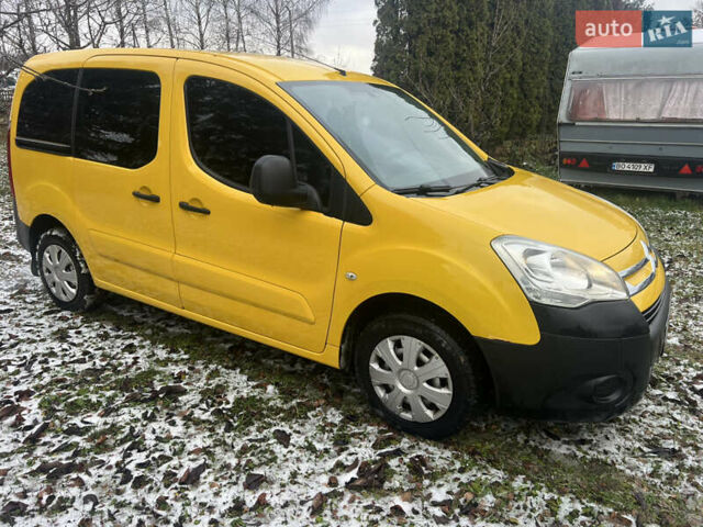 Желтый Ситроен Берлинго, объемом двигателя 1.56 л и пробегом 210 тыс. км за 7500 $, фото 7 на Automoto.ua