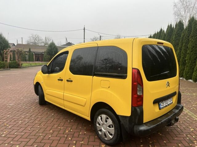 Желтый Ситроен Берлинго, объемом двигателя 1.6 л и пробегом 209 тыс. км за 5600 $, фото 4 на Automoto.ua
