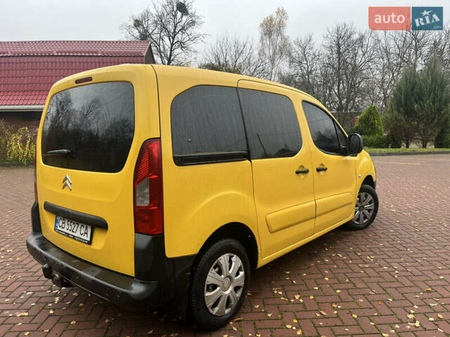 Желтый Ситроен Берлинго, объемом двигателя 1.6 л и пробегом 209 тыс. км за 5600 $, фото 5 на Automoto.ua