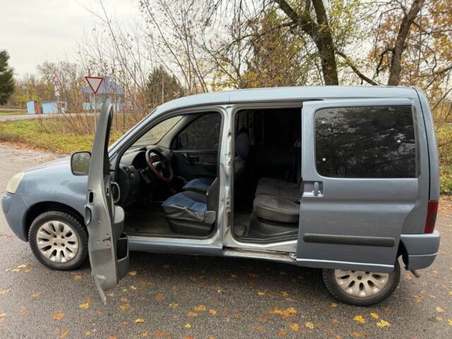 Сірий Сітроен Берлінго, об'ємом двигуна 1.9 л та пробігом 245 тис. км за 3350 $, фото 10 на Automoto.ua