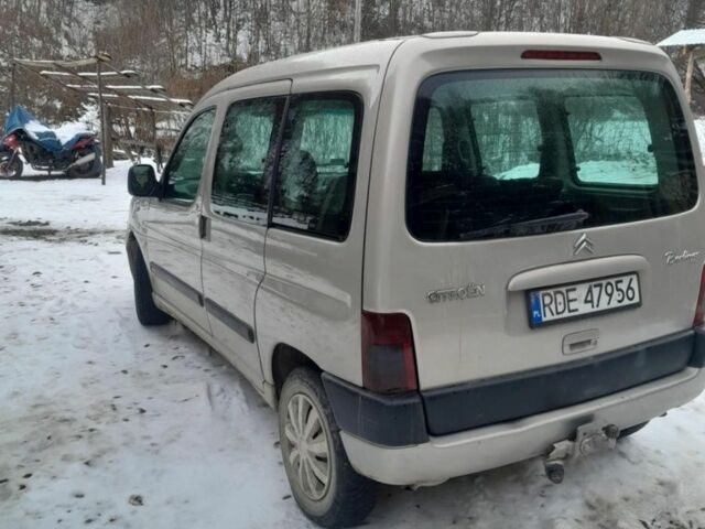 Серый Ситроен Берлинго, объемом двигателя 1.9 л и пробегом 290 тыс. км за 1850 $, фото 4 на Automoto.ua