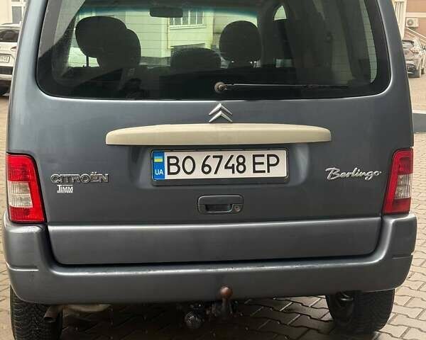 Серый Ситроен Берлинго, объемом двигателя 1.59 л и пробегом 158 тыс. км за 4999 $, фото 22 на Automoto.ua