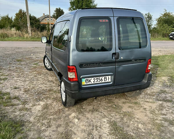 Серый Ситроен Берлинго, объемом двигателя 1.56 л и пробегом 245 тыс. км за 4200 $, фото 3 на Automoto.ua