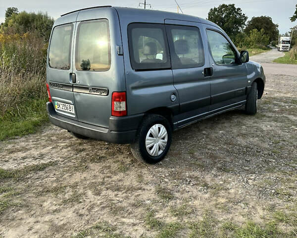 Серый Ситроен Берлинго, объемом двигателя 1.56 л и пробегом 245 тыс. км за 4200 $, фото 4 на Automoto.ua