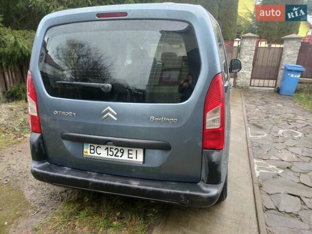 Серый Ситроен Берлинго, объемом двигателя 1.59 л и пробегом 210 тыс. км за 3950 $, фото 8 на Automoto.ua