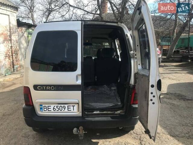 Сірий Сітроен Берлінго, об'ємом двигуна 2 л та пробігом 286 тис. км за 3200 $, фото 1 на Automoto.ua