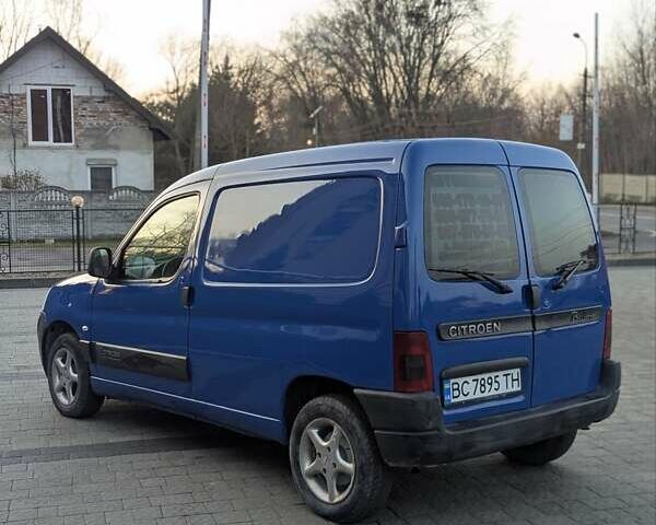 Синій Сітроен Берлінго, об'ємом двигуна 1.36 л та пробігом 300 тис. км за 2800 $, фото 4 на Automoto.ua