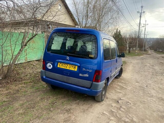 Синій Сітроен Берлінго, об'ємом двигуна 1.4 л та пробігом 108 тис. км за 2550 $, фото 3 на Automoto.ua