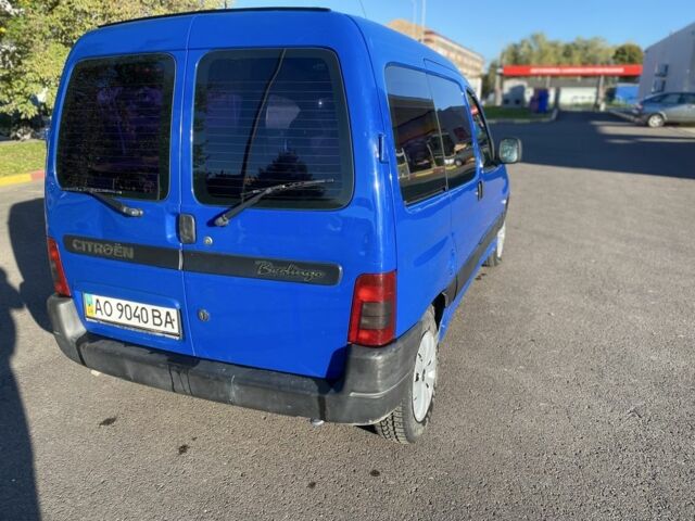 Синий Ситроен Берлинго, объемом двигателя 1.9 л и пробегом 226 тыс. км за 3300 $, фото 4 на Automoto.ua