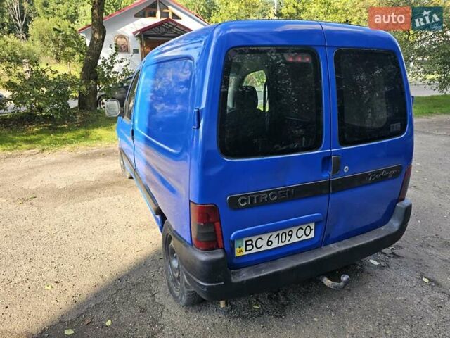 Синій Сітроен Берлінго, об'ємом двигуна 1.9 л та пробігом 393 тис. км за 2599 $, фото 5 на Automoto.ua