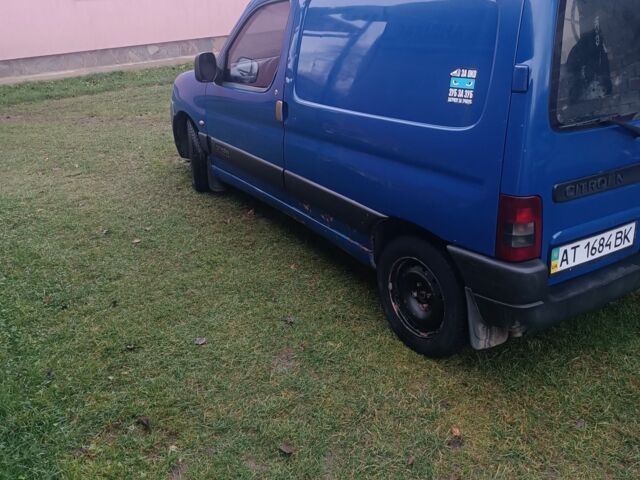 Синий Ситроен Берлинго, объемом двигателя 1.4 л и пробегом 395 тыс. км за 1850 $, фото 3 на Automoto.ua