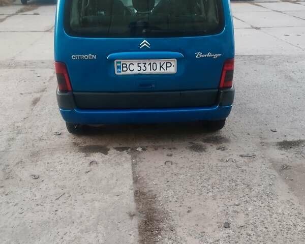 Синій Сітроен Берлінго, об'ємом двигуна 1.4 л та пробігом 202 тис. км за 3800 $, фото 18 на Automoto.ua