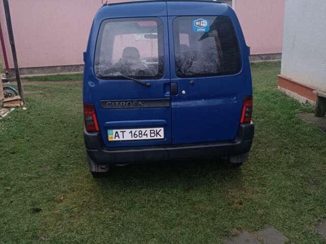 Синий Ситроен Берлинго, объемом двигателя 1.4 л и пробегом 395 тыс. км за 1850 $, фото 4 на Automoto.ua