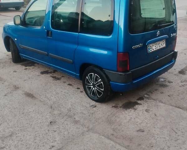 Синий Ситроен Берлинго, объемом двигателя 1.4 л и пробегом 203 тыс. км за 3200 $, фото 9 на Automoto.ua