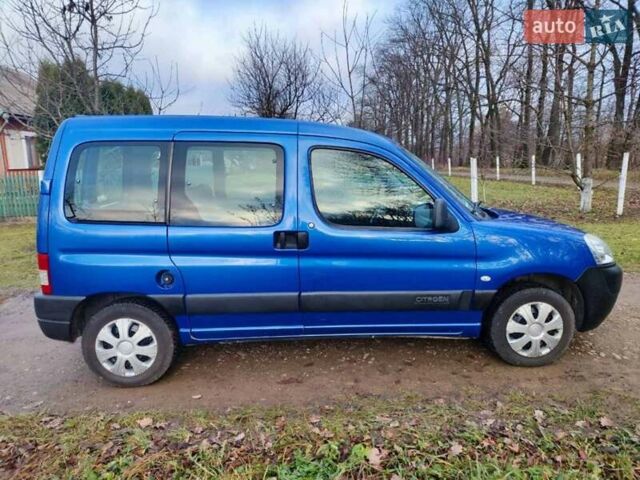 Синій Сітроен Берлінго, об'ємом двигуна 1.56 л та пробігом 275 тис. км за 4200 $, фото 1 на Automoto.ua