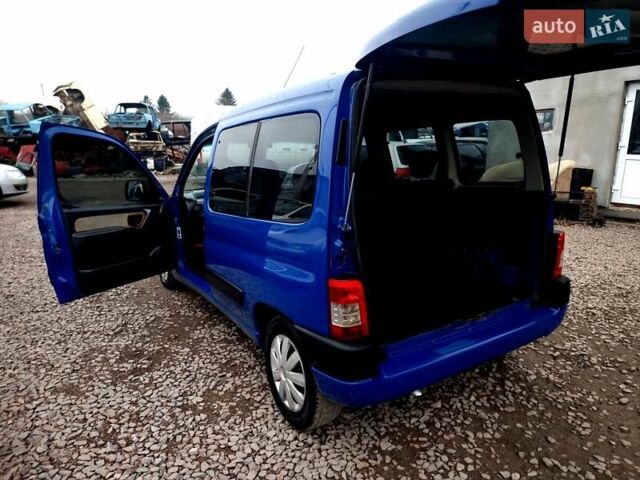 Синий Ситроен Берлинго, объемом двигателя 1.87 л и пробегом 445 тыс. км за 3850 $, фото 25 на Automoto.ua
