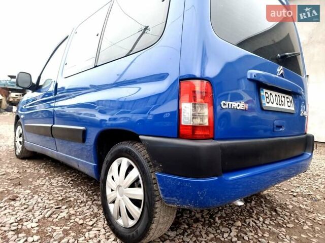 Синий Ситроен Берлинго, объемом двигателя 1.87 л и пробегом 445 тыс. км за 3850 $, фото 3 на Automoto.ua