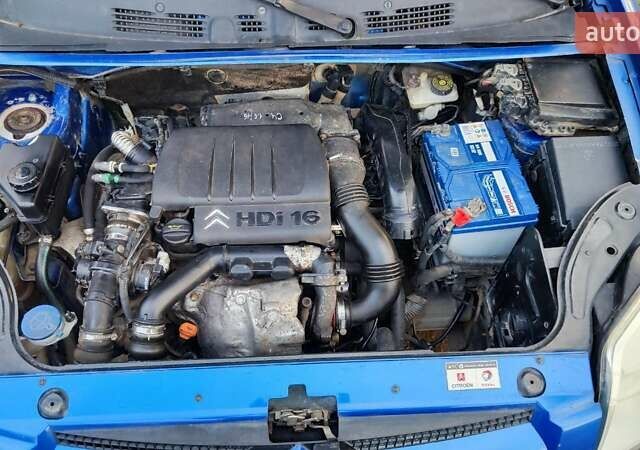 Синій Сітроен Берлінго, об'ємом двигуна 1.56 л та пробігом 275 тис. км за 4200 $, фото 6 на Automoto.ua