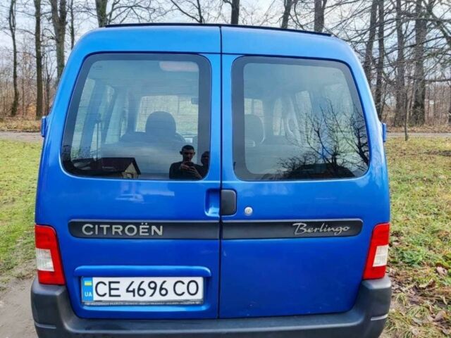 Синий Ситроен Берлинго, объемом двигателя 1.6 л и пробегом 275 тыс. км за 4200 $, фото 6 на Automoto.ua