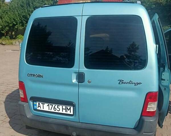 Синий Ситроен Берлинго, объемом двигателя 1.36 л и пробегом 222 тыс. км за 3900 $, фото 1 на Automoto.ua