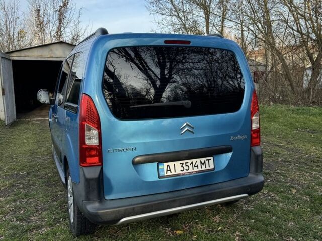 Синий Ситроен Берлинго, объемом двигателя 1.6 л и пробегом 254 тыс. км за 8800 $, фото 4 на Automoto.ua