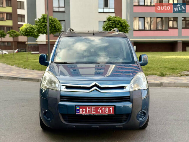 Синий Ситроен Берлинго, объемом двигателя 1.6 л и пробегом 220 тыс. км за 8250 $, фото 4 на Automoto.ua