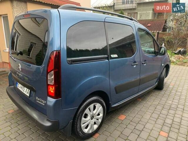 Синий Ситроен Берлинго, объемом двигателя 1.6 л и пробегом 162 тыс. км за 8800 $, фото 14 на Automoto.ua