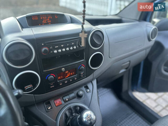 Синій Сітроен Берлінго, об'ємом двигуна 1.6 л та пробігом 283 тис. км за 9555 $, фото 41 на Automoto.ua