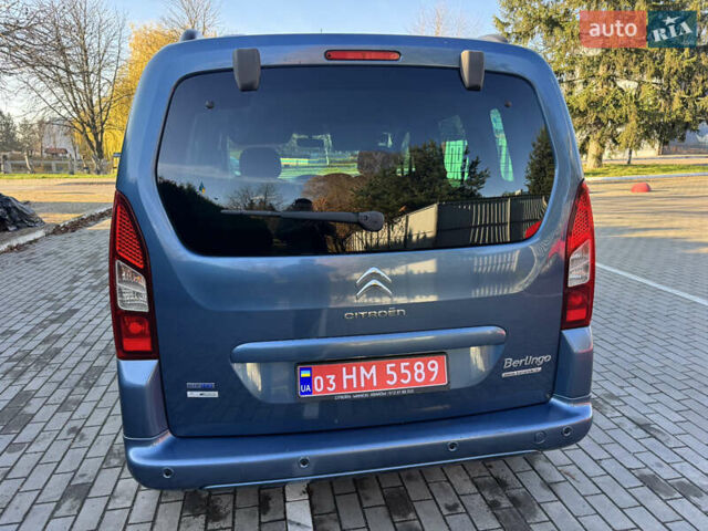 Синий Ситроен Берлинго, объемом двигателя 1.6 л и пробегом 189 тыс. км за 9500 $, фото 5 на Automoto.ua