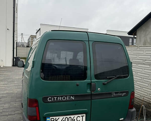 Зеленый Ситроен Берлинго, объемом двигателя 1.9 л и пробегом 350 тыс. км за 1750 $, фото 4 на Automoto.ua