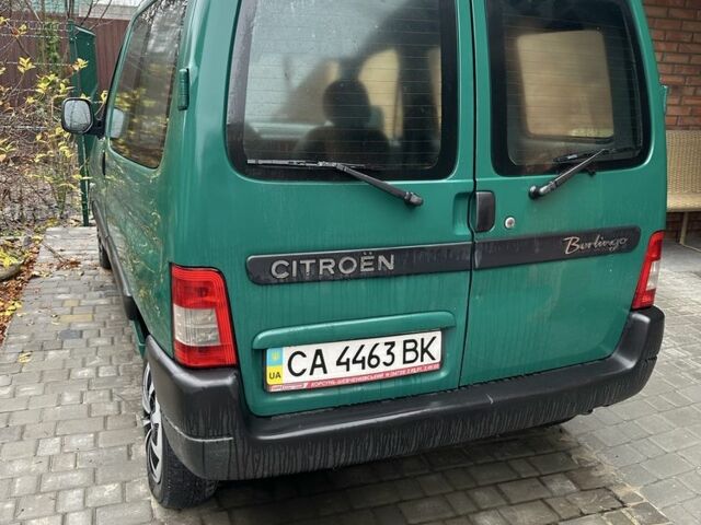 Зеленый Ситроен Берлинго, объемом двигателя 1.6 л и пробегом 200 тыс. км за 3800 $, фото 5 на Automoto.ua