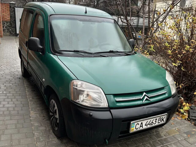 Зеленый Ситроен Берлинго, объемом двигателя 1.6 л и пробегом 200 тыс. км за 3800 $, фото 3 на Automoto.ua