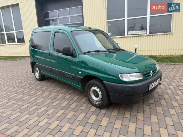 Зеленый Ситроен Берлинго, объемом двигателя 1.87 л и пробегом 276 тыс. км за 1850 $, фото 2 на Automoto.ua