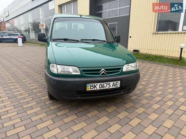 Зеленый Ситроен Берлинго, объемом двигателя 1.87 л и пробегом 276 тыс. км за 1850 $, фото 1 на Automoto.ua