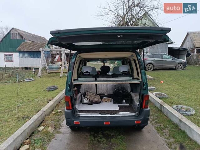 Зелений Сітроен Берлінго, об'ємом двигуна 1.9 л та пробігом 292 тис. км за 3900 $, фото 3 на Automoto.ua