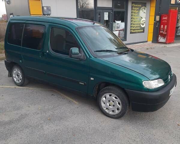 Ситроен Берлинго 2001 в Шумск на Automoto.ua Зеленый Ситроен Берлинго, объемом двигателя 1.8 л и пробегом 300 тыс. км за 2750 $, фото 1 на Automoto.ua
