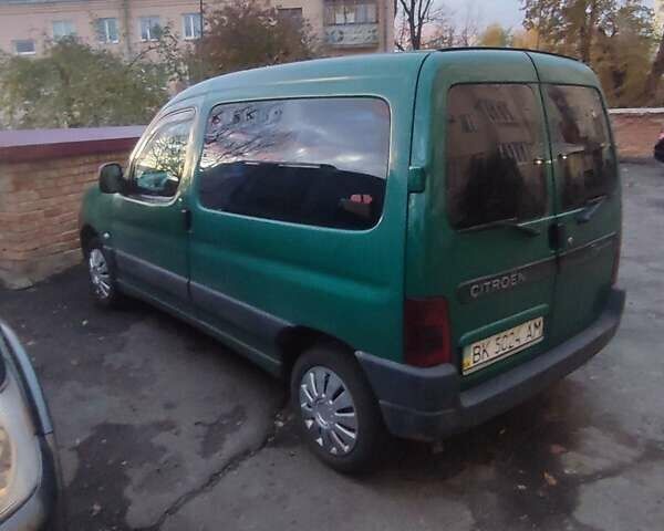 Зеленый Ситроен Берлинго, объемом двигателя 1.9 л и пробегом 365 тыс. км за 3850 $, фото 8 на Automoto.ua