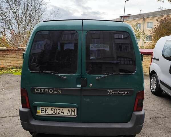 Зеленый Ситроен Берлинго, объемом двигателя 1.9 л и пробегом 365 тыс. км за 3850 $, фото 2 на Automoto.ua