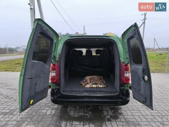 Зелений Сітроен Берлінго, об'ємом двигуна 1.6 л та пробігом 220 тис. км за 6000 $, фото 11 на Automoto.ua