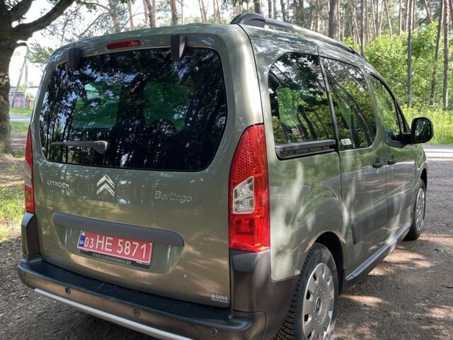 Зеленый Ситроен Берлинго, объемом двигателя 1.6 л и пробегом 230 тыс. км за 9300 $, фото 7 на Automoto.ua