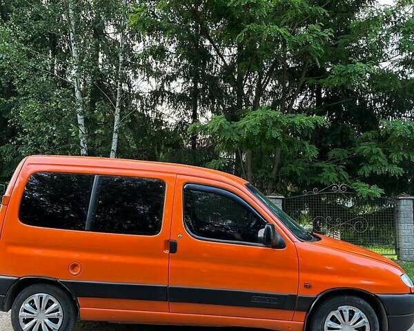 Помаранчевий Сітроен Берлінго, об'ємом двигуна 1.9 л та пробігом 358 тис. км за 2200 $, фото 9 на Automoto.ua