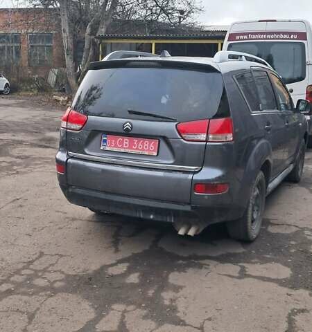 Черный Ситроен С-Кроссер, объемом двигателя 2.2 л и пробегом 247 тыс. км за 5500 $, фото 1 на Automoto.ua