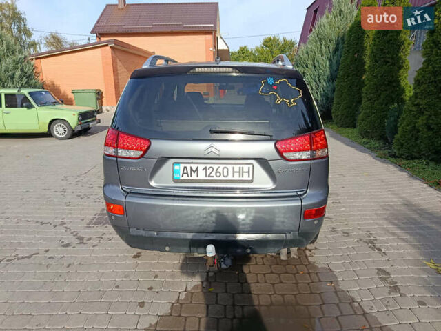 Серый Ситроен С-Кроссер, объемом двигателя 2.18 л и пробегом 217 тыс. км за 7500 $, фото 6 на Automoto.ua