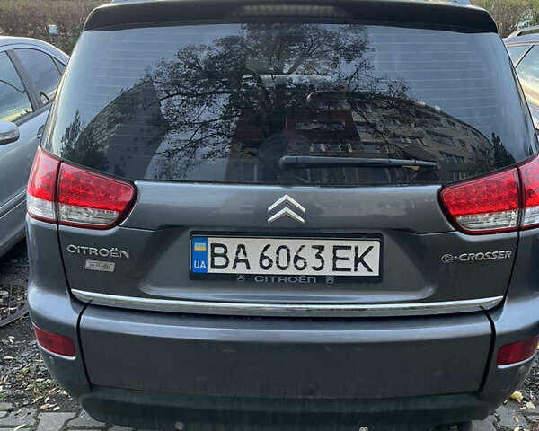 Сірий Сітроен С-Кроссер, об'ємом двигуна 2.2 л та пробігом 236 тис. км за 8700 $, фото 2 на Automoto.ua