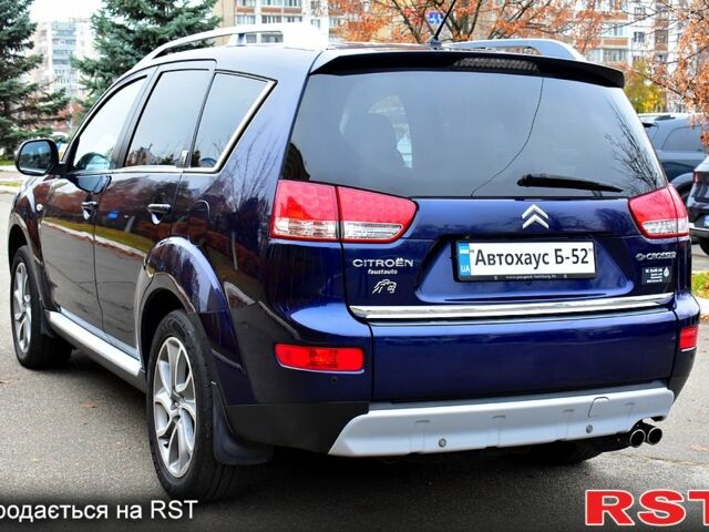 Синий Ситроен С-Кроссер, объемом двигателя 2.2 л и пробегом 158 тыс. км за 10300 $, фото 1 на Automoto.ua